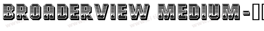 BroaderView Medium字体转换